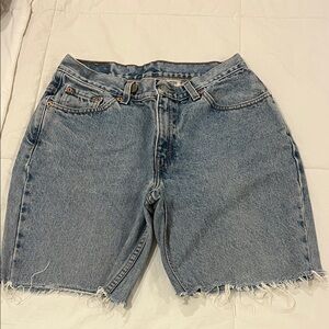 Levi's Blue Jean Shorts for Juniors (Girls)